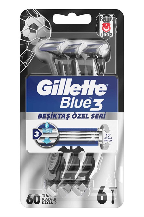 Gillette Blue Iii 6 Li Besiktas