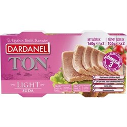 Dardanel Ton Light 2*160 Gr