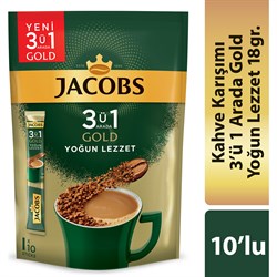 Jacobs 3 In 1 Gold Yogun Lez Paket 